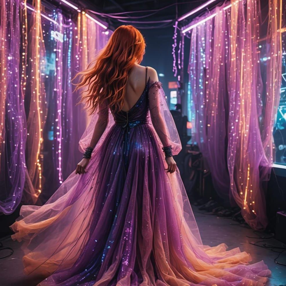 the tulle girl