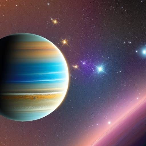 Ethereal Light Illuminates Planets and Stars