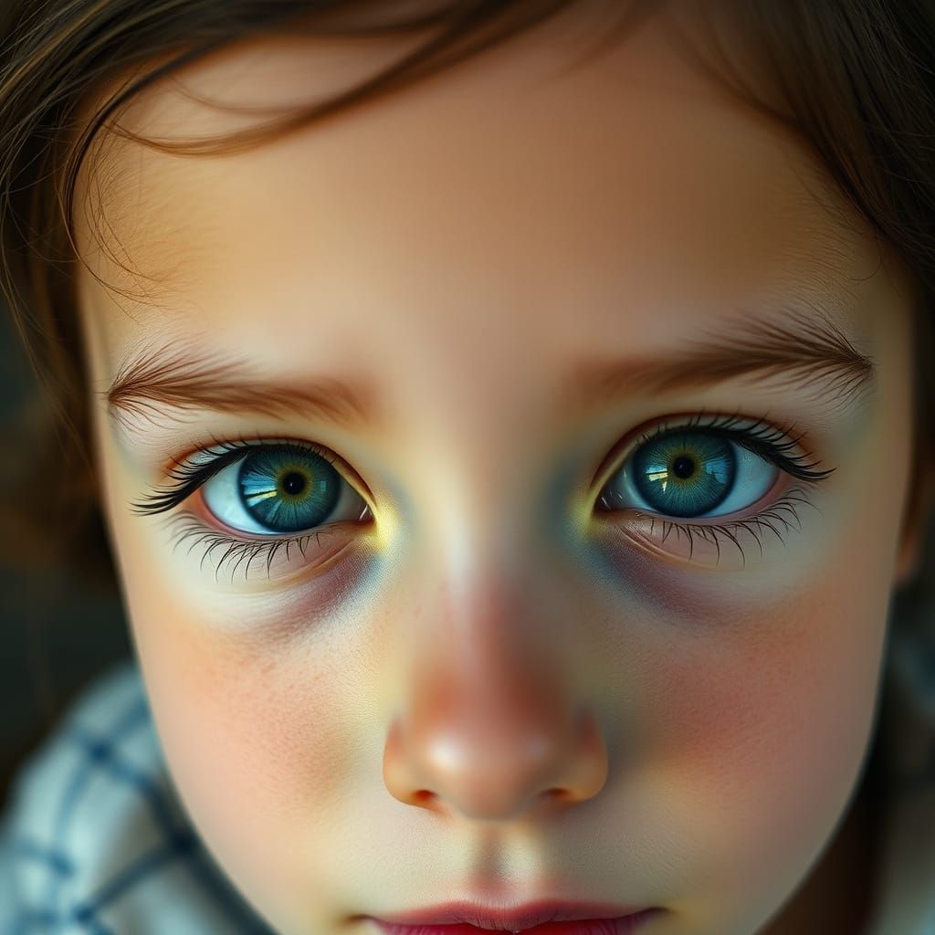 Girl with Compound Eyes