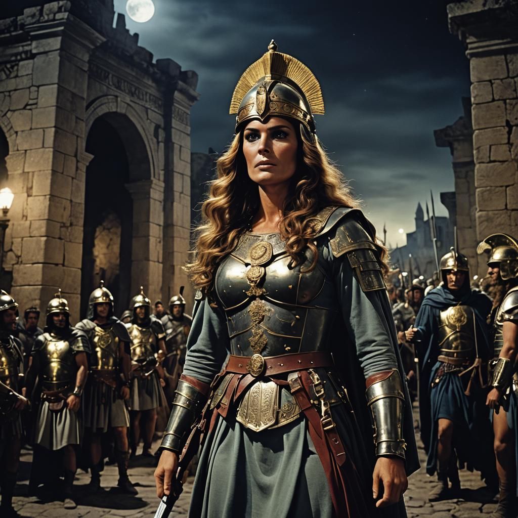 Roman Legion Catherine Bach in Moonlight