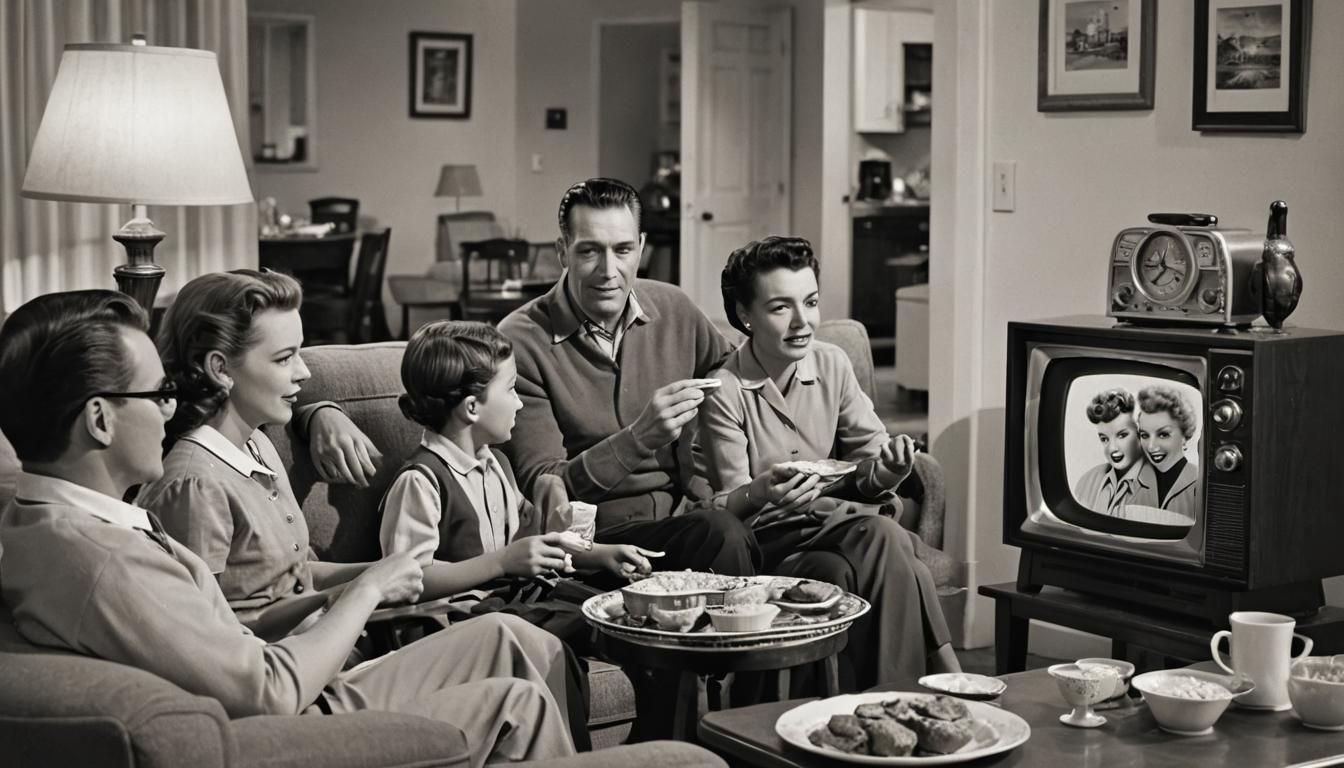 Vintage "I Love Lucy" Black and White TV Show