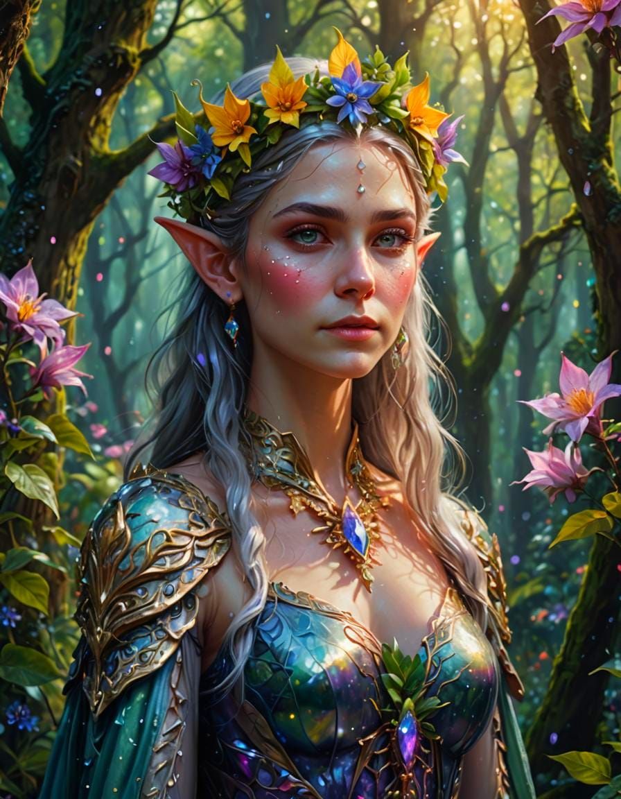 An elf queen