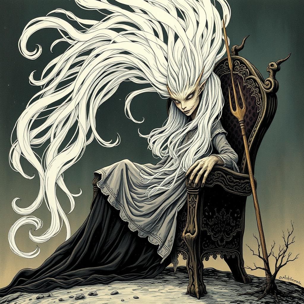 Surreal Storybook Queen Reveals Mystical Underworld