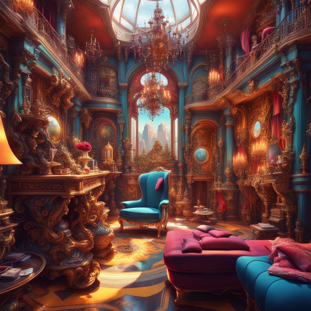 Bombastic Maximalist Design in Bold Colors