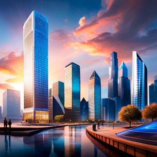 Detailed Blueprint of Futuristic Technology