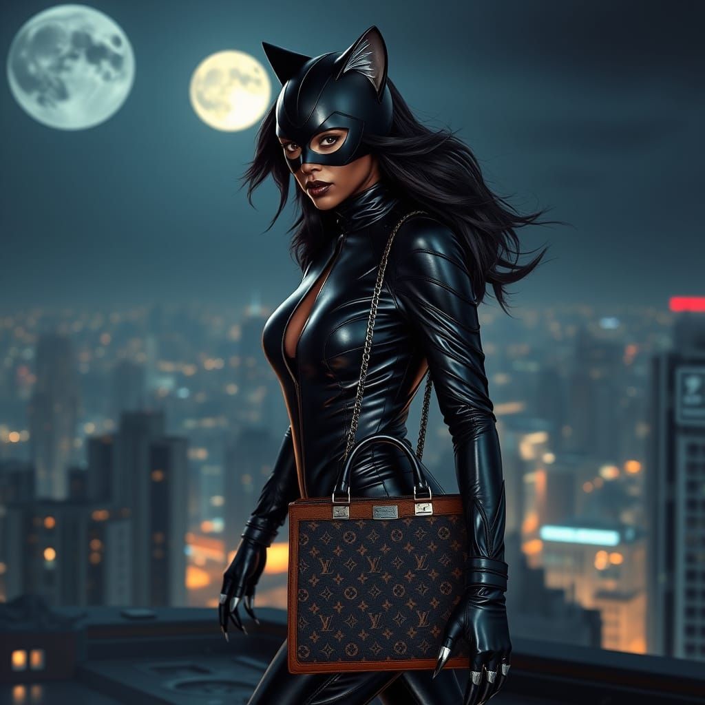 Catwoman With LV