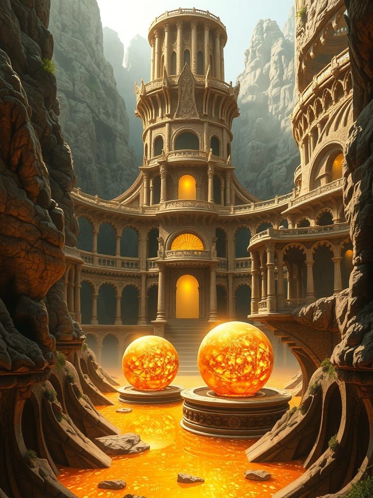 Tower of spheres