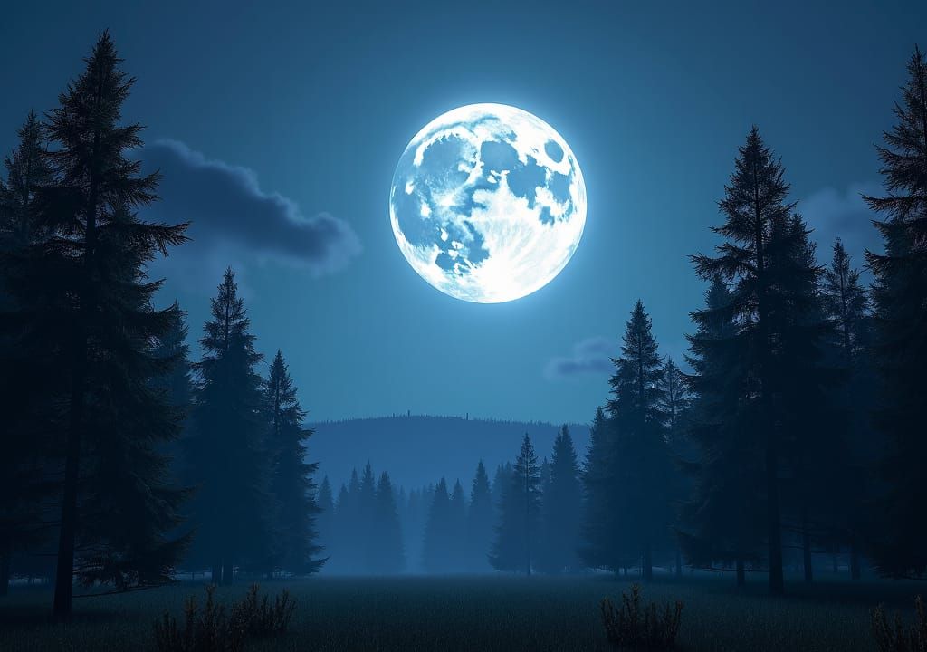 Luminous Forest Dreamscape in HD