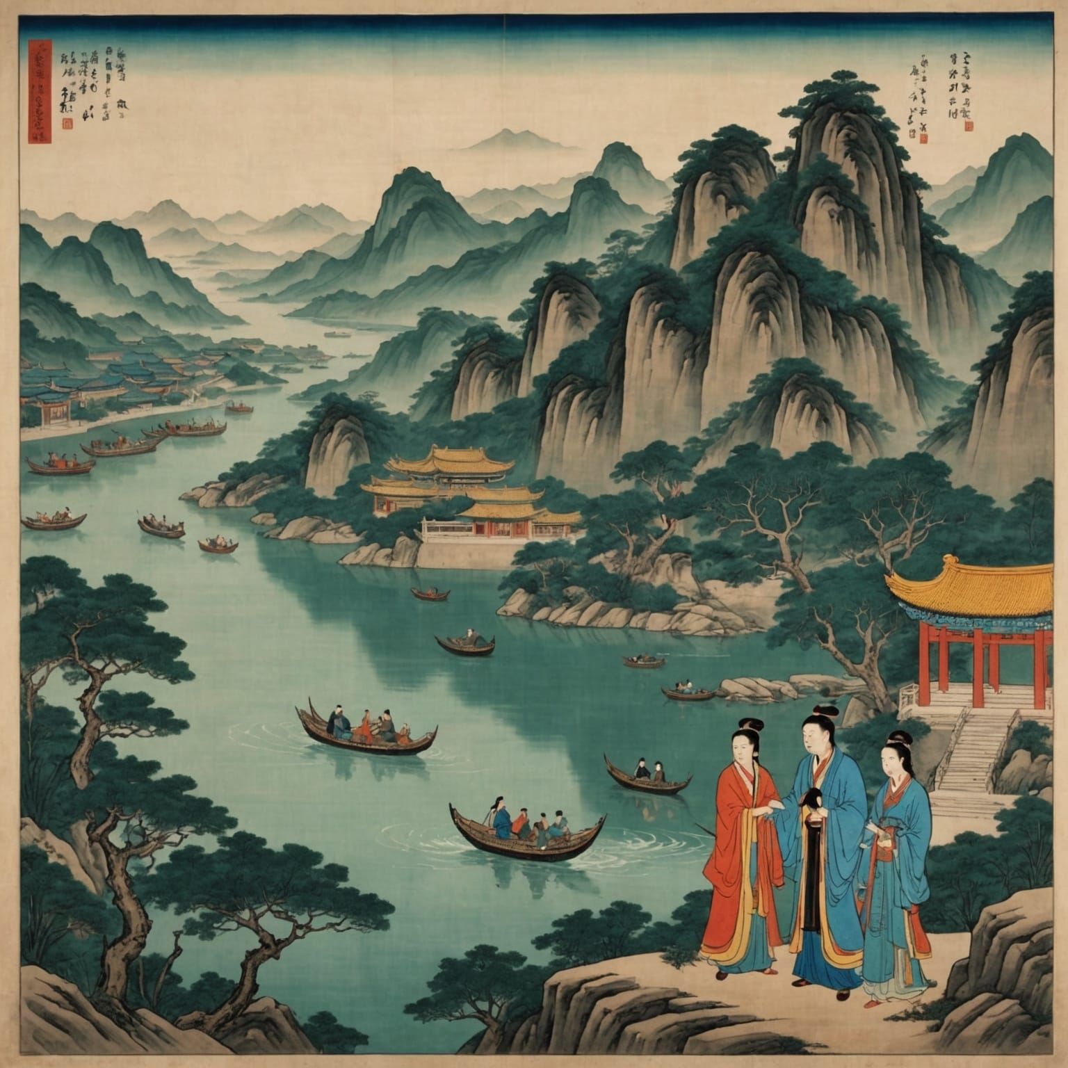 Cao Zhi and the Goddess of Luo River