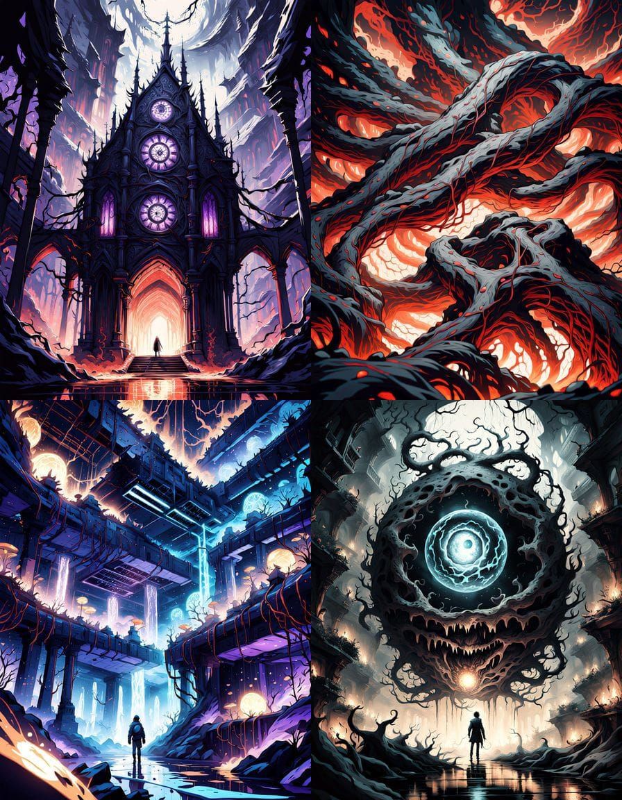 Vault of Veins Anime Style Art