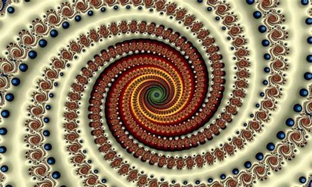 Abstract Spiral Image