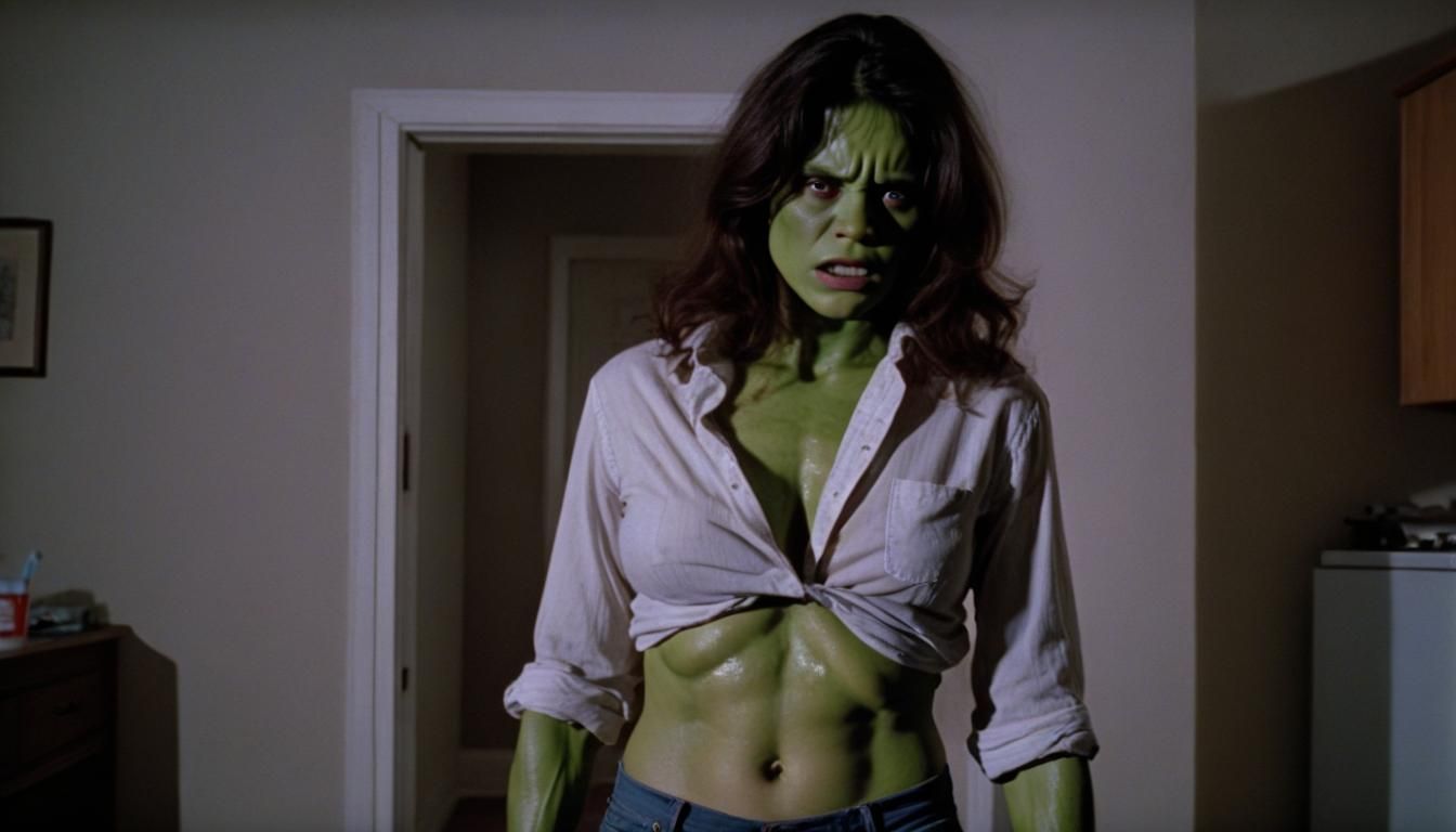 She-Hulk Body Horror in Cronenberg Style