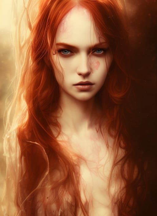 Elven Goddess Portrait by Artgerm, WLOP in 8k