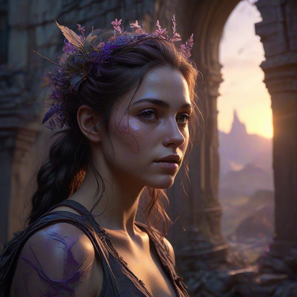 Post-Apocalyptic Earth Reborn in Dark Fantasy