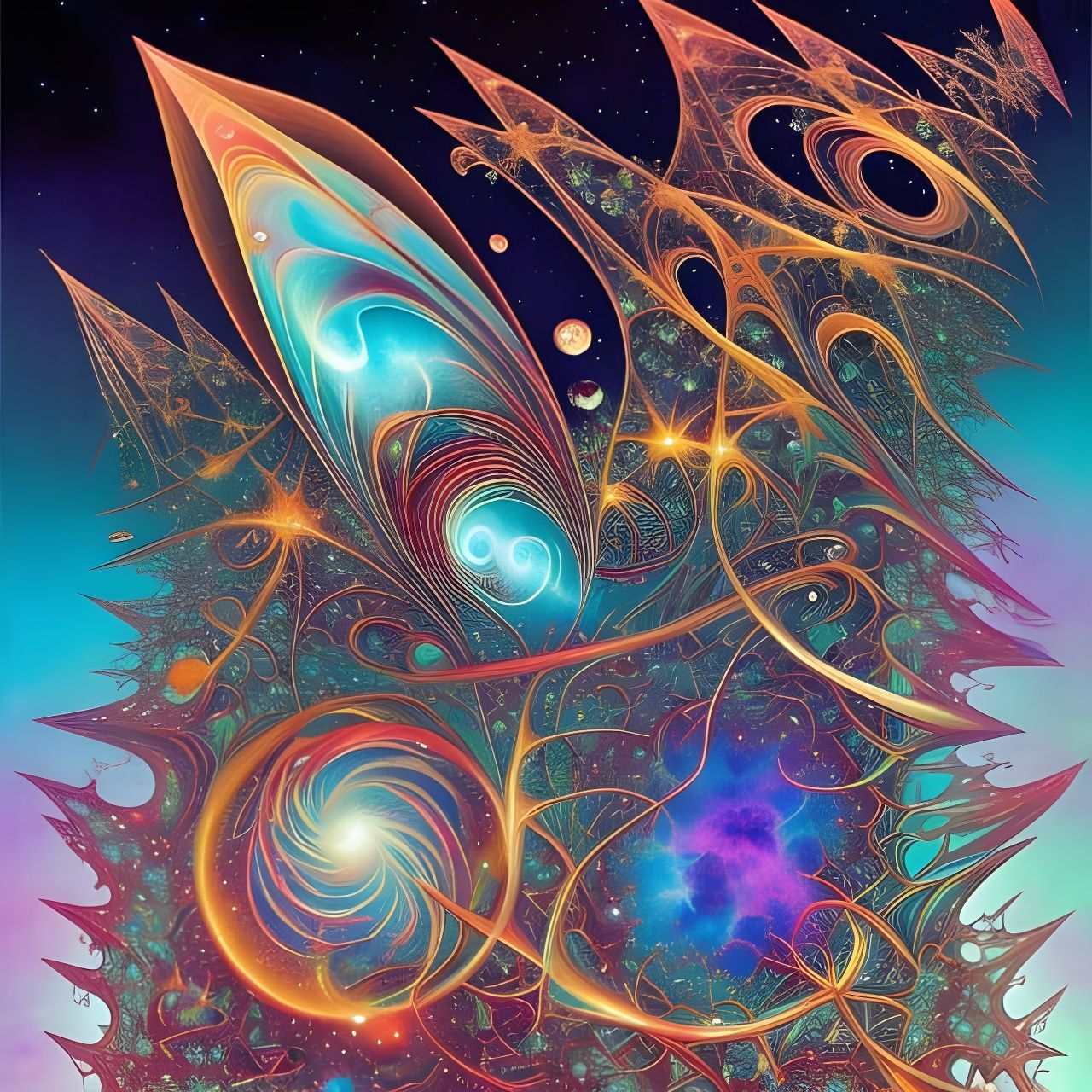 Crystal Prism Princess in Galaxy Portal