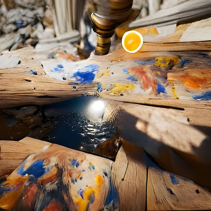 Detailed Painting of a God in Unreal Engine