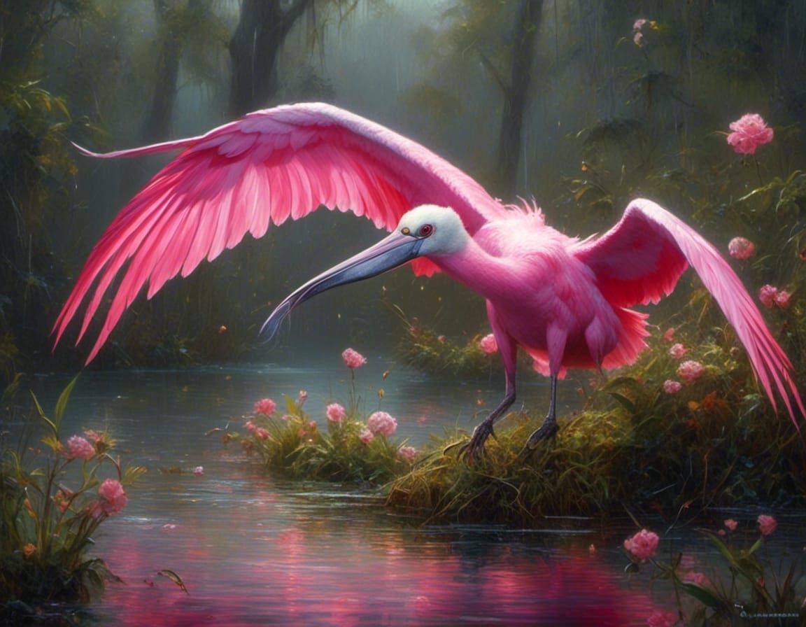 Roseate Spoonbill