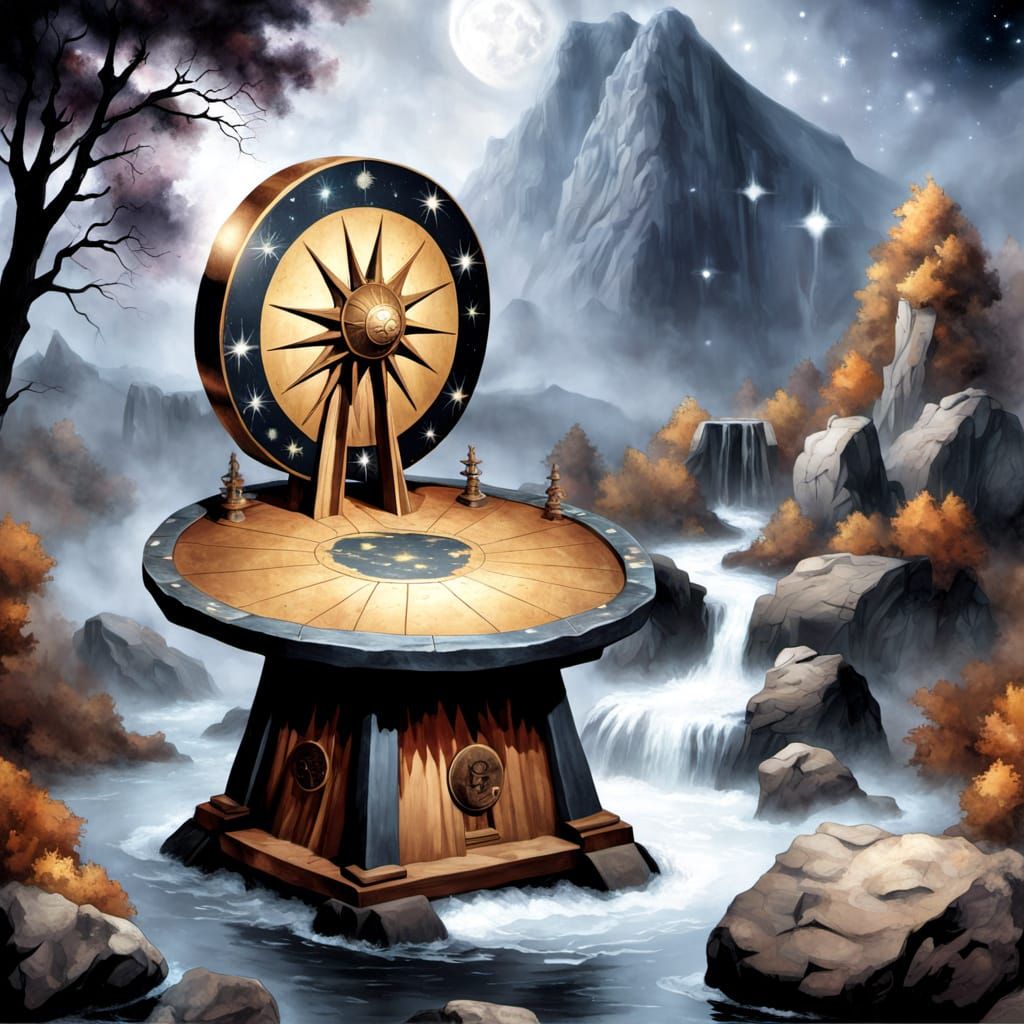 The Astrarium is equal parts divinatory altar and warning system. Used by early star-monks to identify malign constellat...