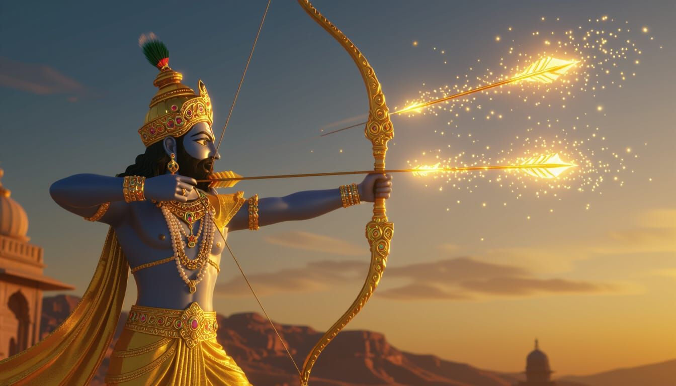 Khatu Shyam Ji Animated Cinematic Scene