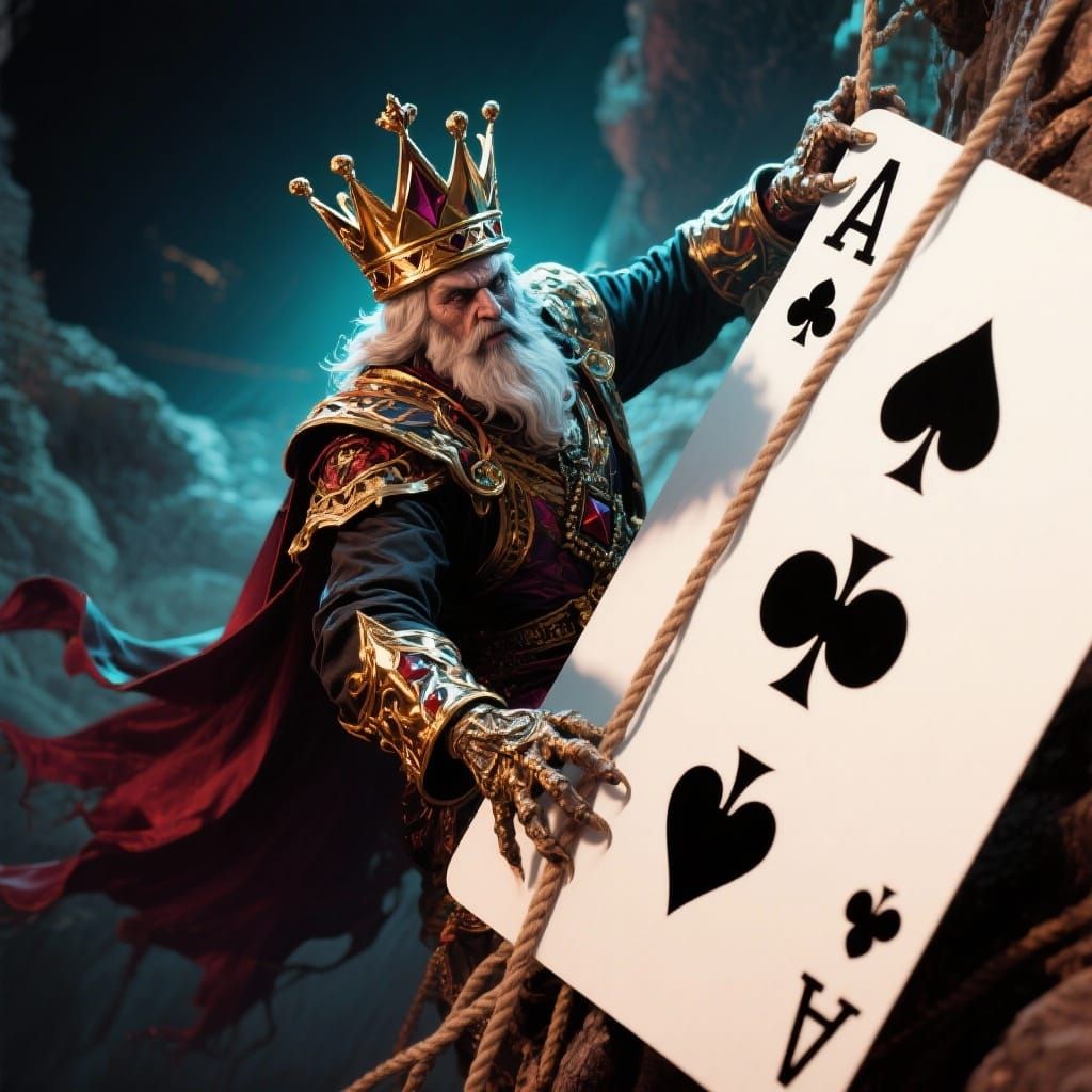 The Diabolical King of Spades Emerges