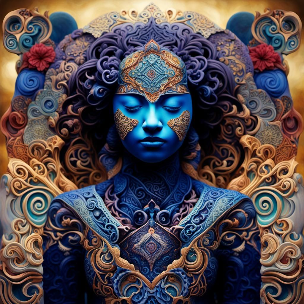 Enlightenment: Intricate Art Exploring Infinite Consciousnes...