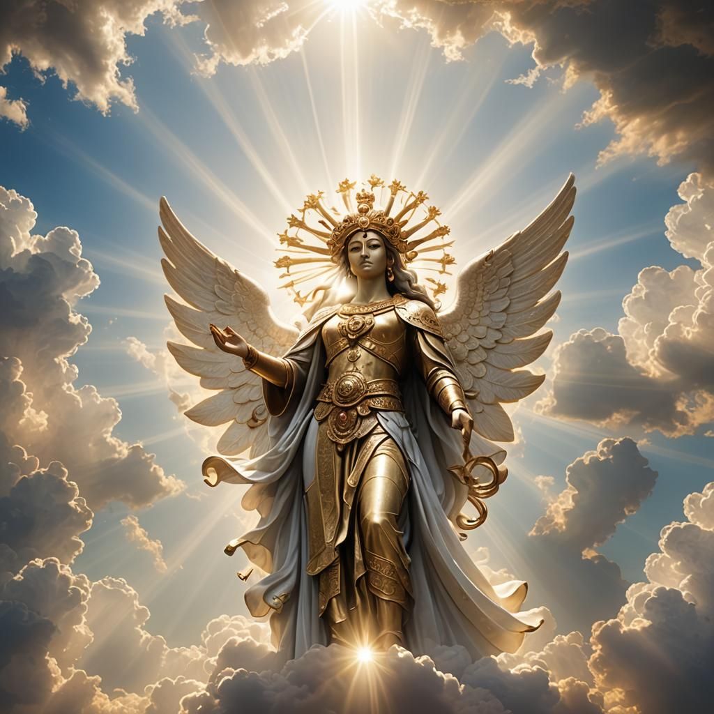 Ahura Mazda in Divine Light