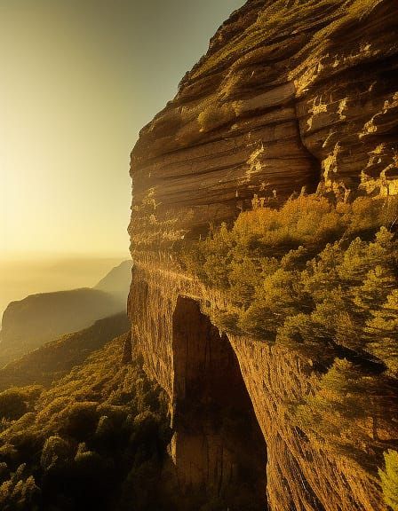 Explorer in Tarot Card Style Illustration