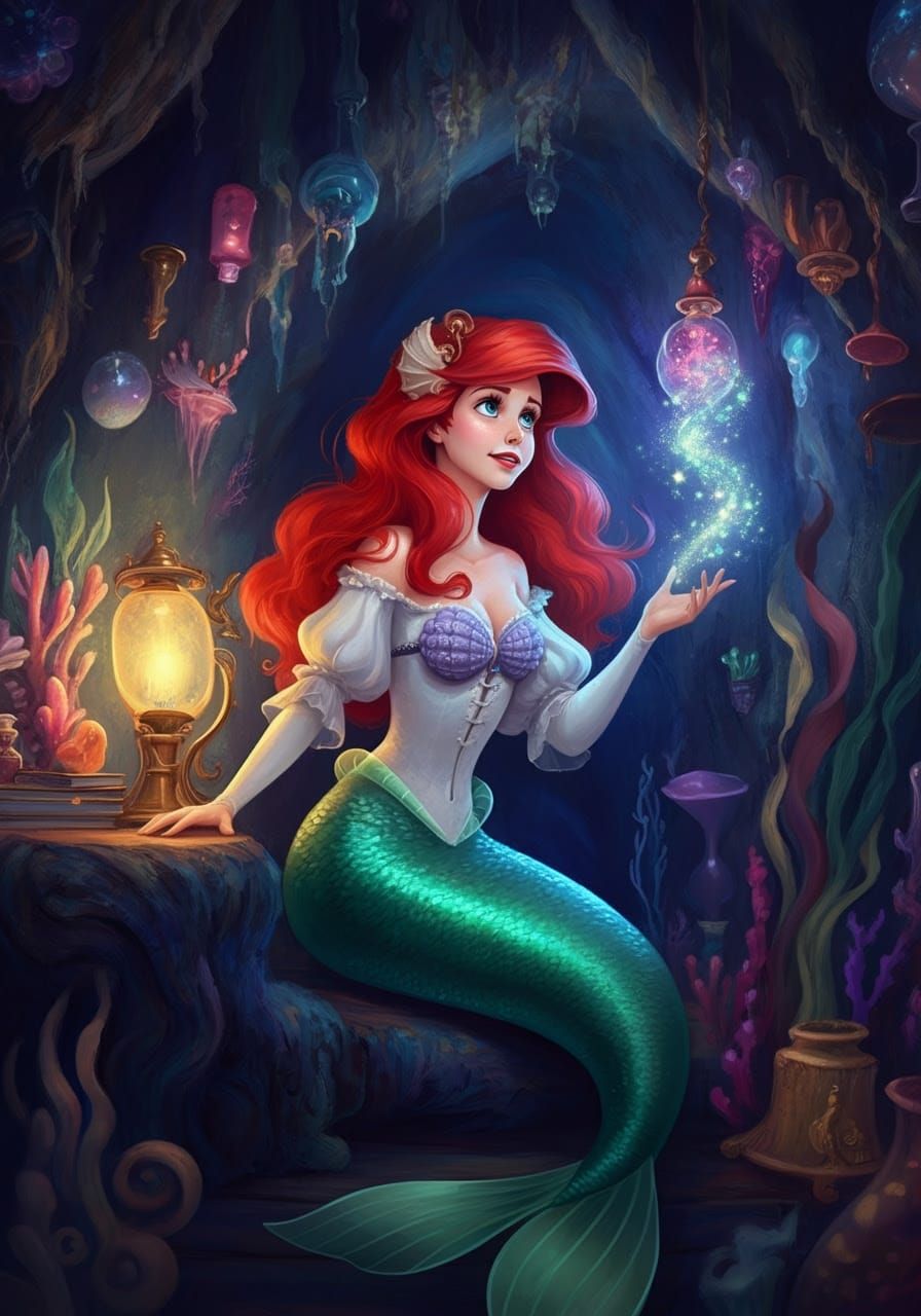 Ariel as Aether Punk Enchantress Creates Whimsical Wonders