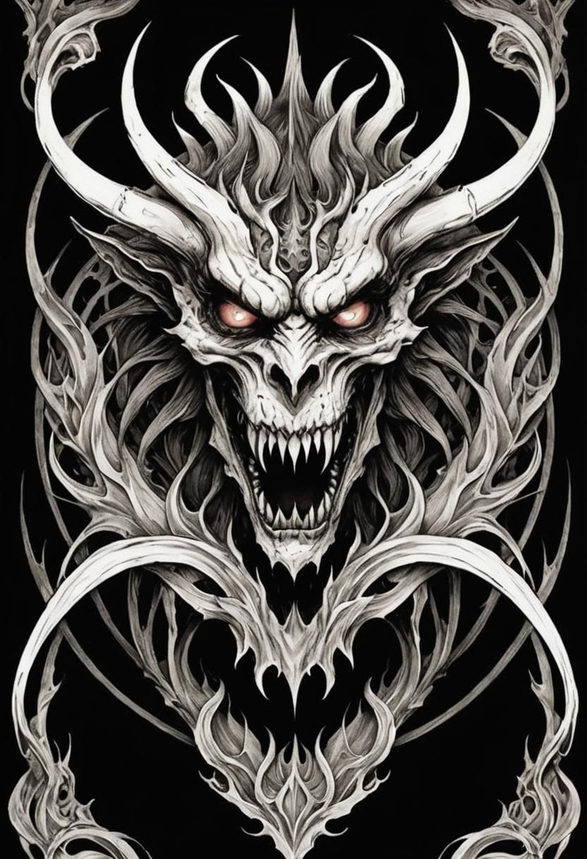 Image of a Fearsome Demon