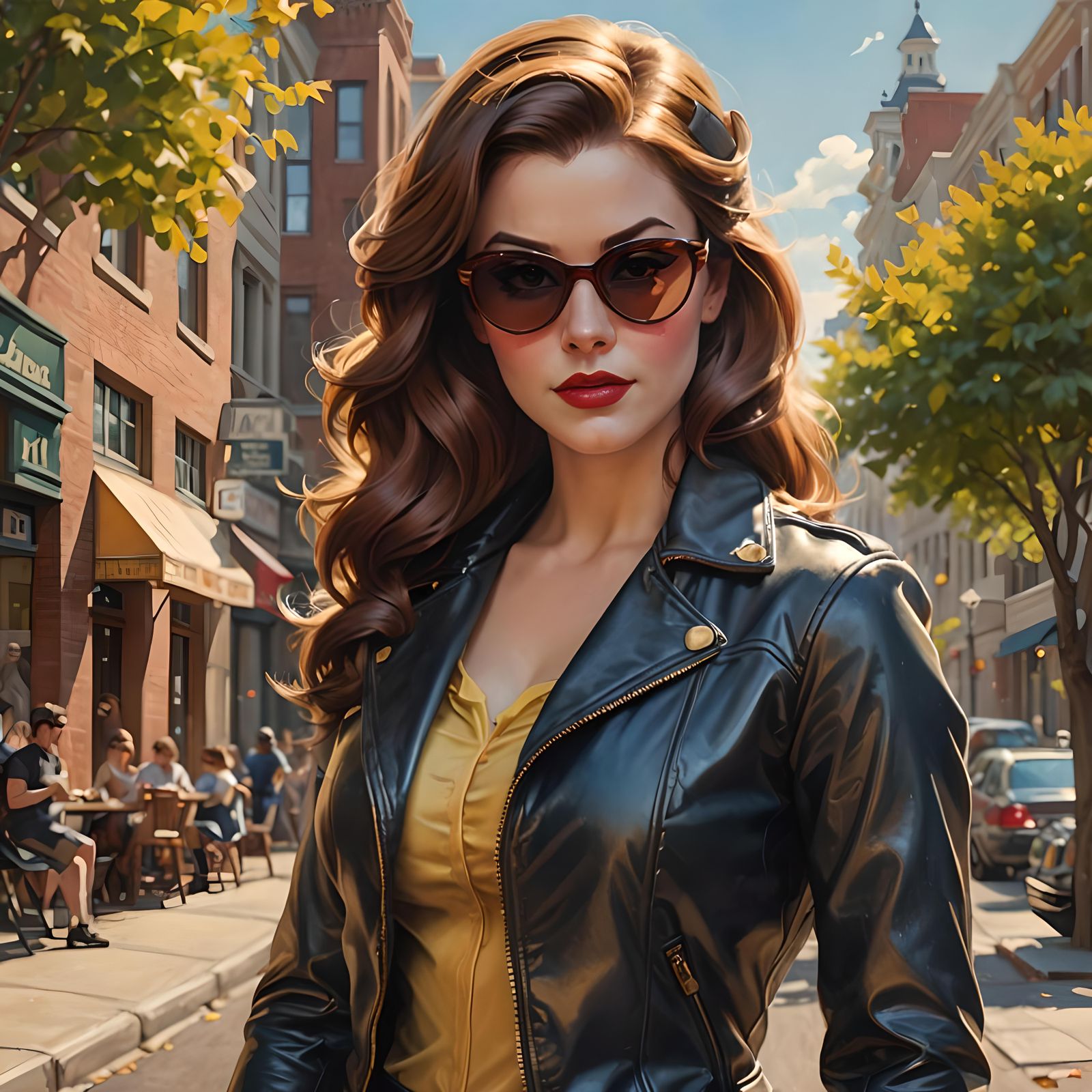 Princess Belle as Modern Action Hero