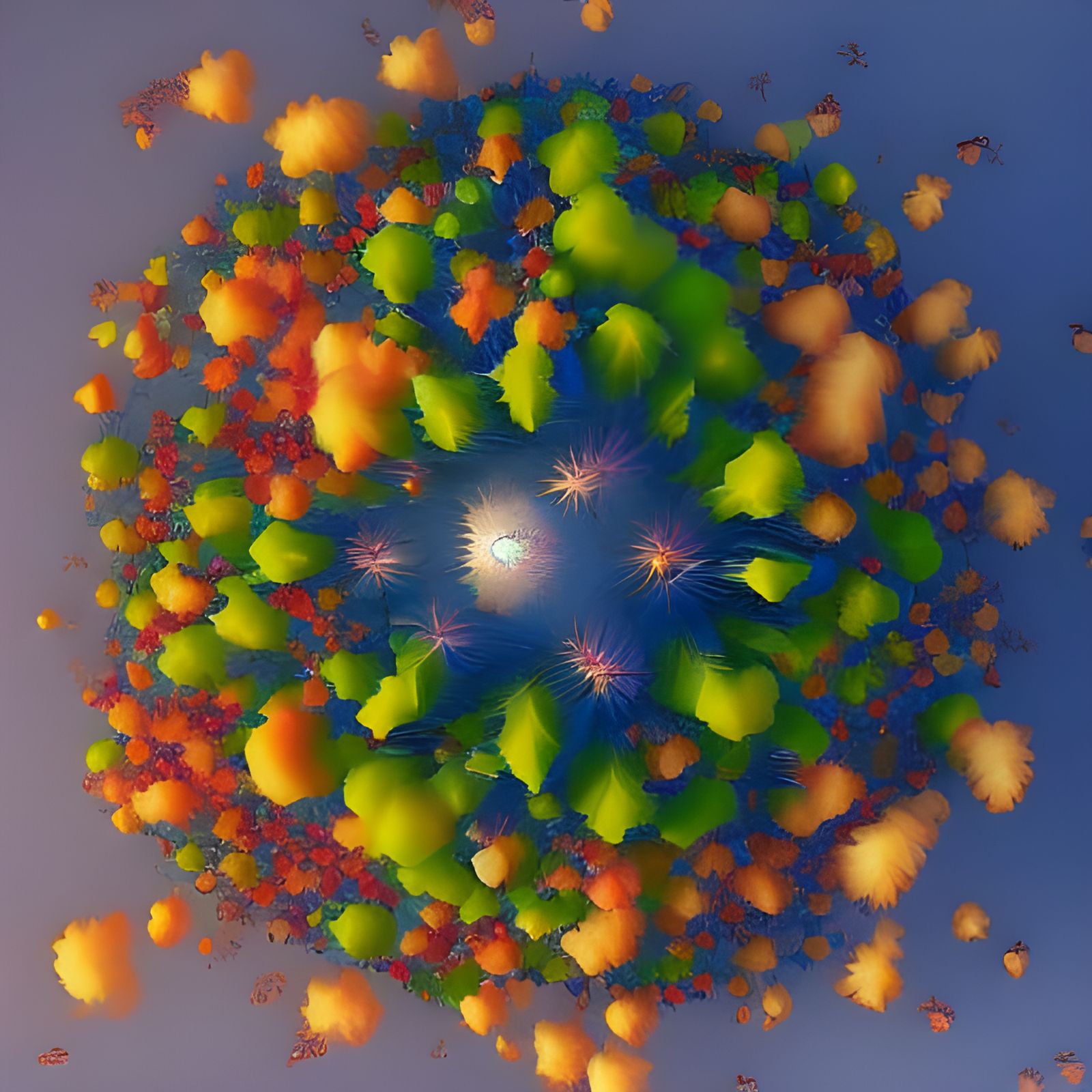 Hyperrealistic Crystals and Gems in Abstract 3D Art