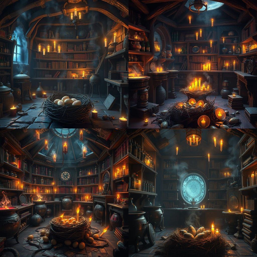 Dark Fantasy Masterpiece: Cauldrons, Dragons Eggs, and Ancie...