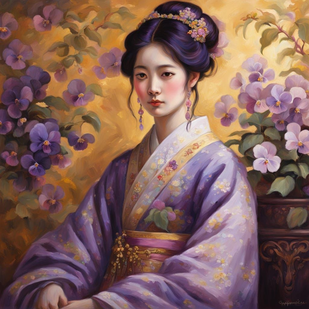 As Pensive as the Pansies