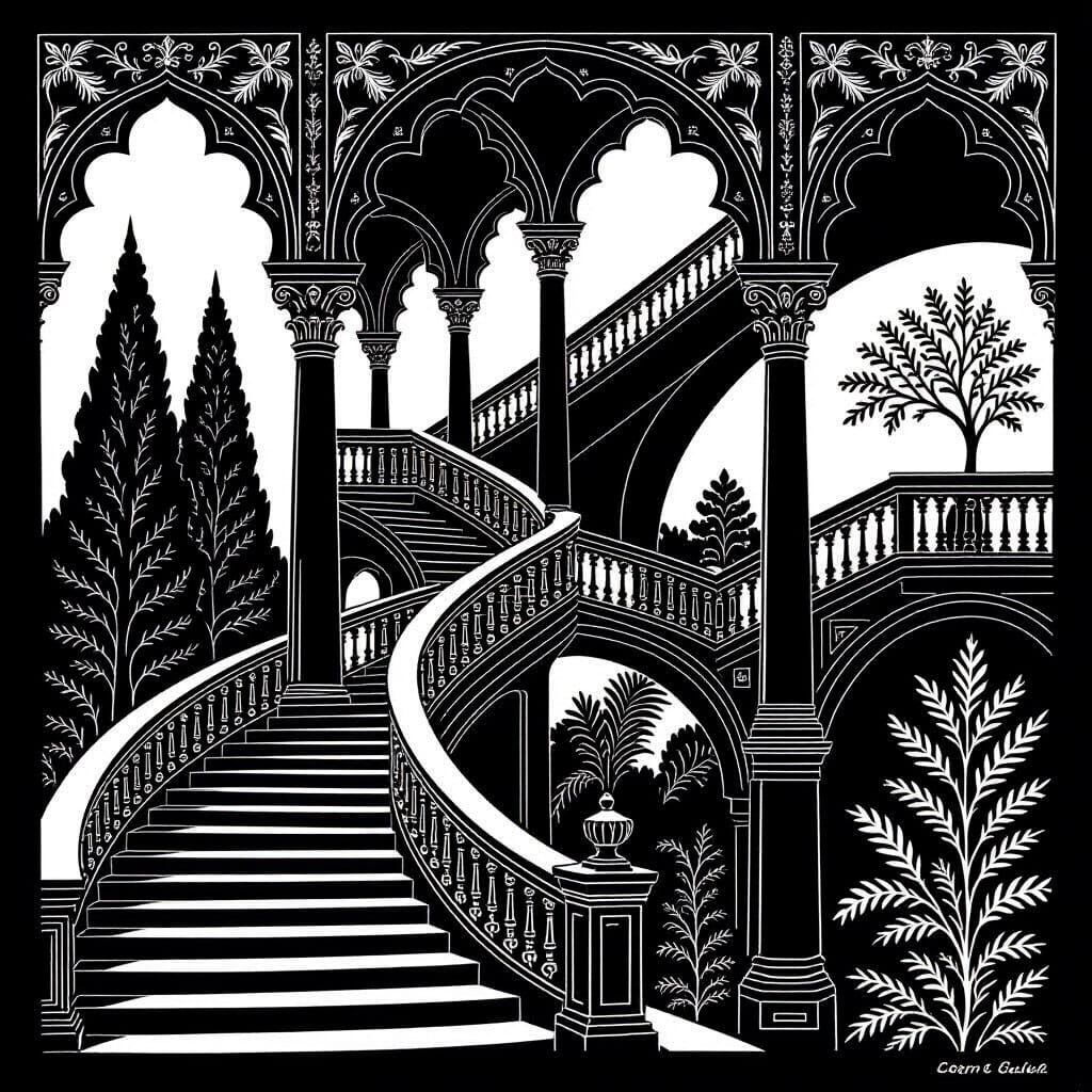 Bold Black and White Graphic Patterns