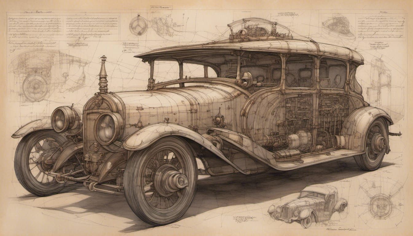 Steampunk Art Deco Rover