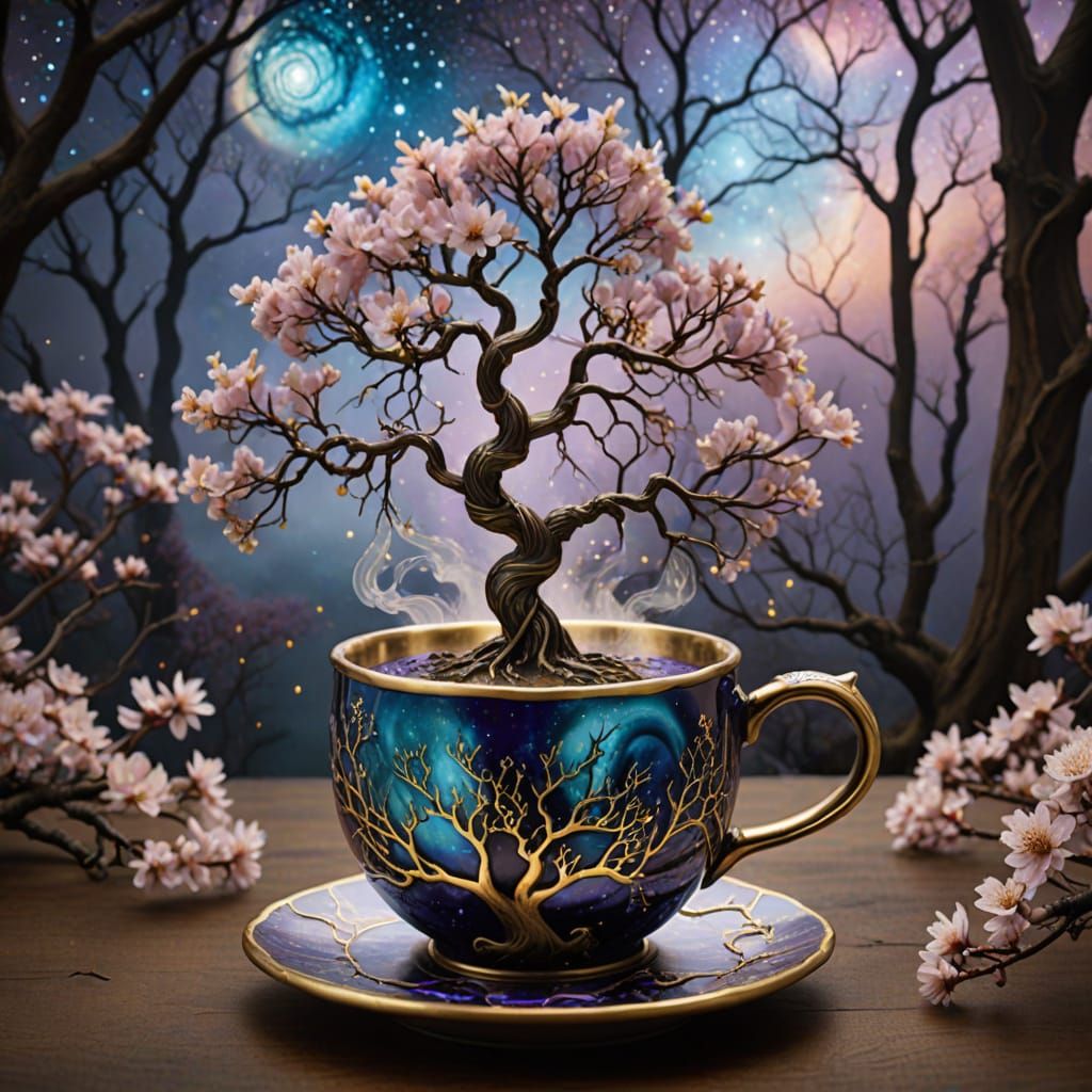 Bonsai from a mug
