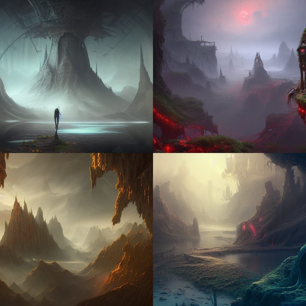 Poisonous Silence: Detailed Matte Painting in Unreal Engine