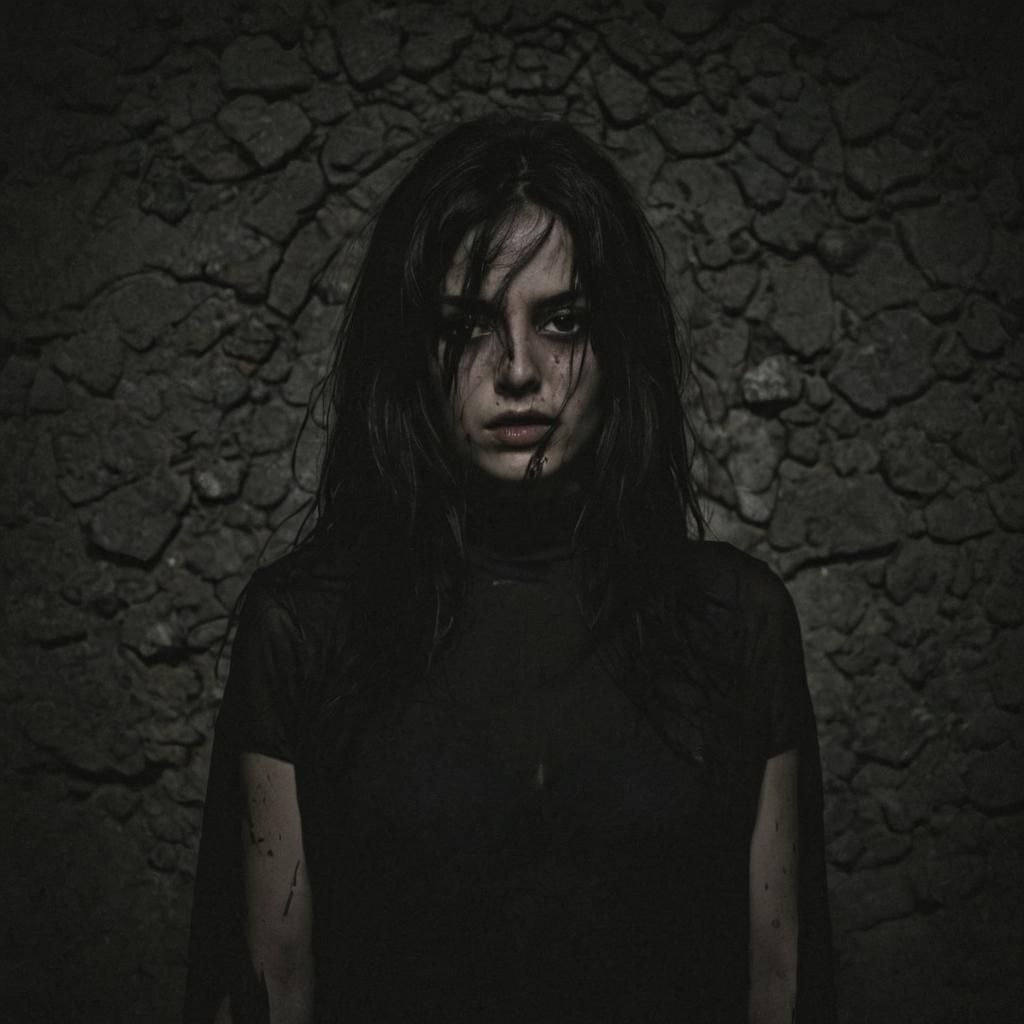 Grimdark Scene with Photographic Lighting