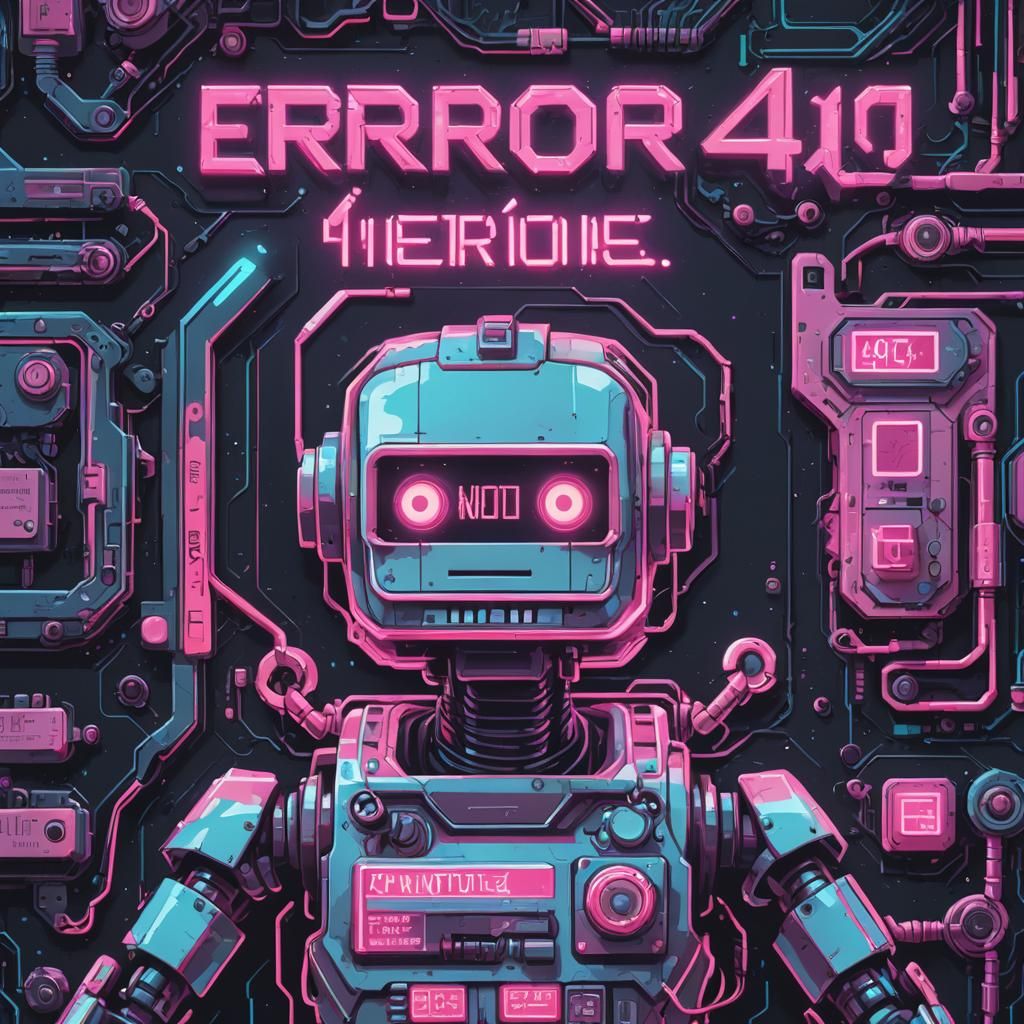 Error 404: Motivation Not Found in Pixel Art Style