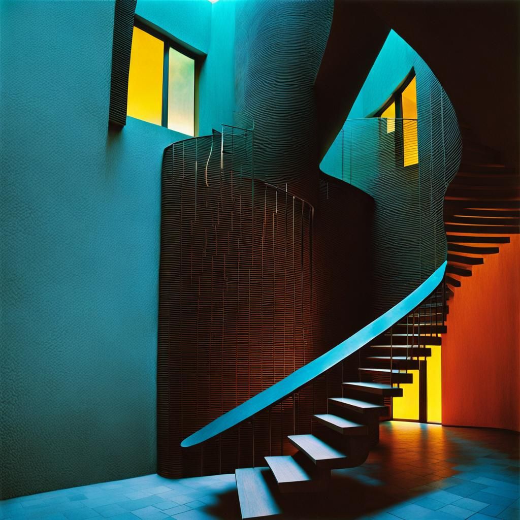 Surreal Interior Inspired by Luis Barragan Architecture