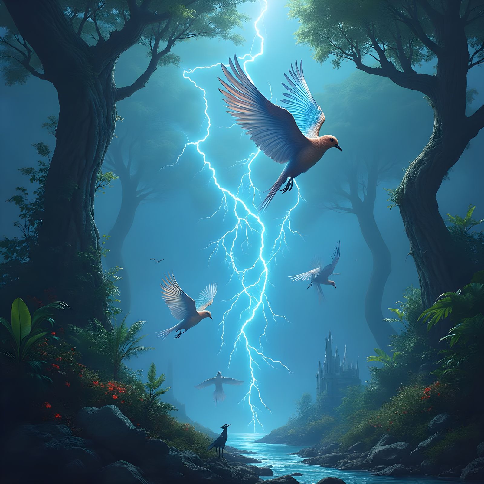 Lost World Elemtar Shape Revealed in Lightning Storm