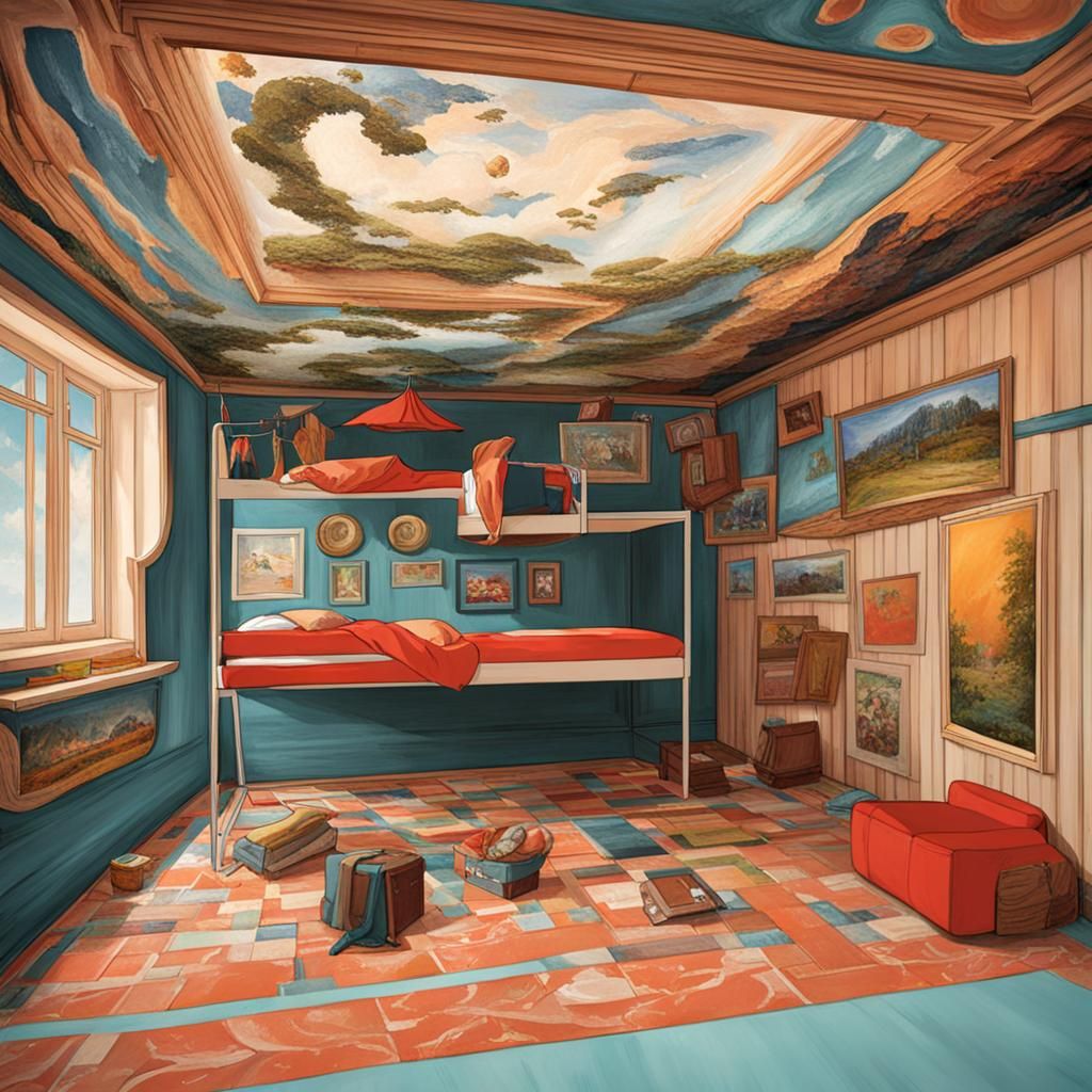 Upside Down Room: An AI-Generated Inversion