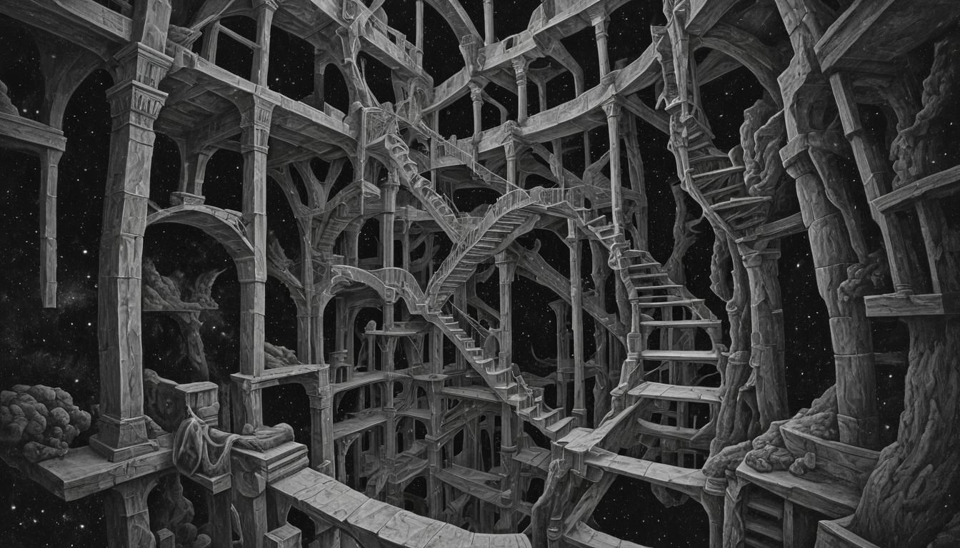 Unfolding Universe as Impossible Escher Structure