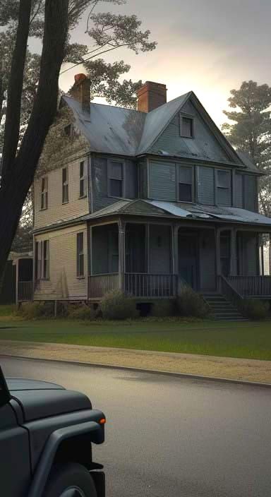 Abandoned Haunted House with a Mysterious Buyer