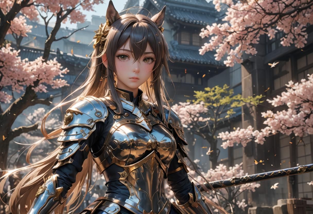 Anime Style 3D Horse Art