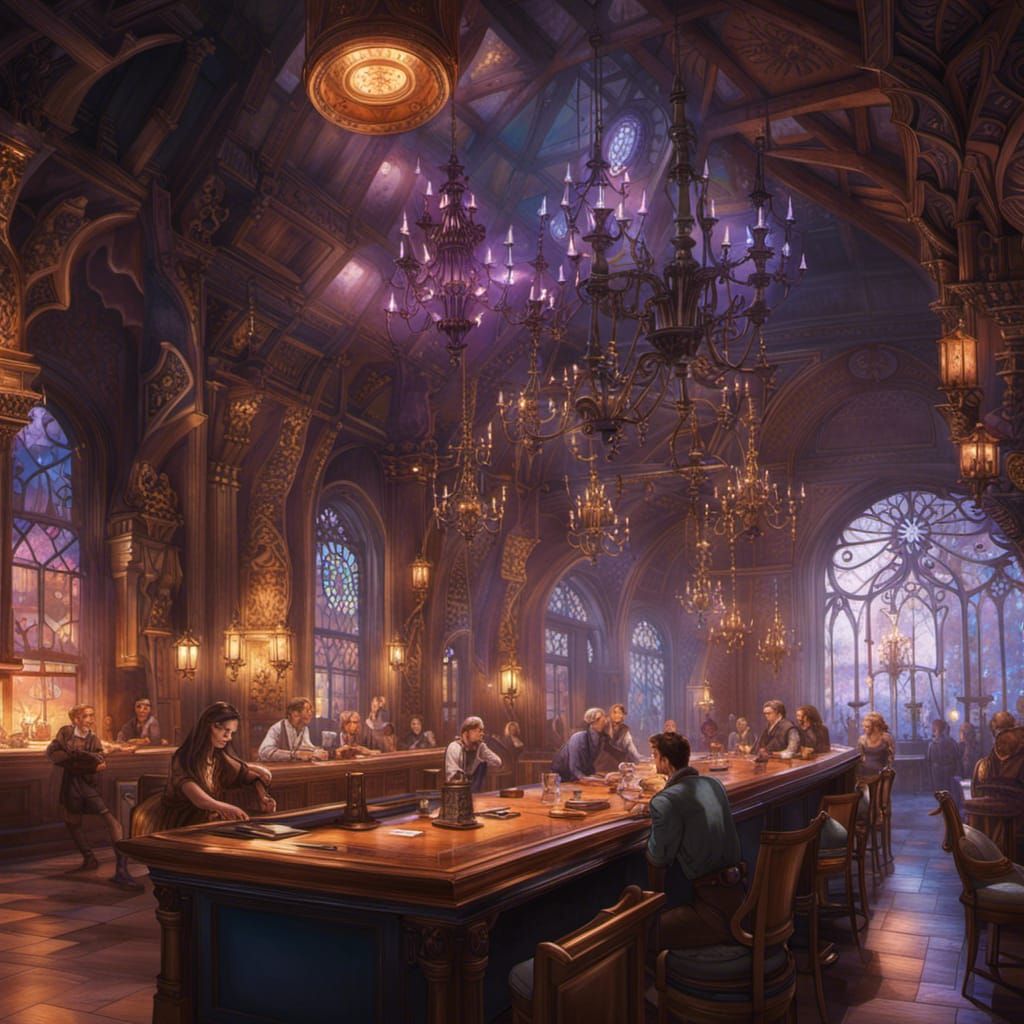 The Beanstalk Bar: A Fantasy Mafia Lounge