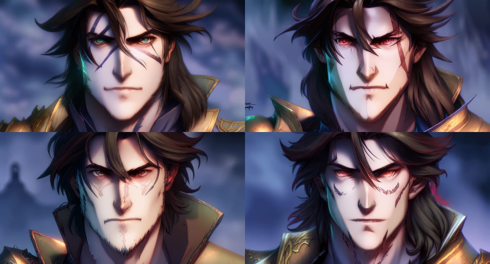 Trevor Belmont Portrait: Detailed Artstation Concept