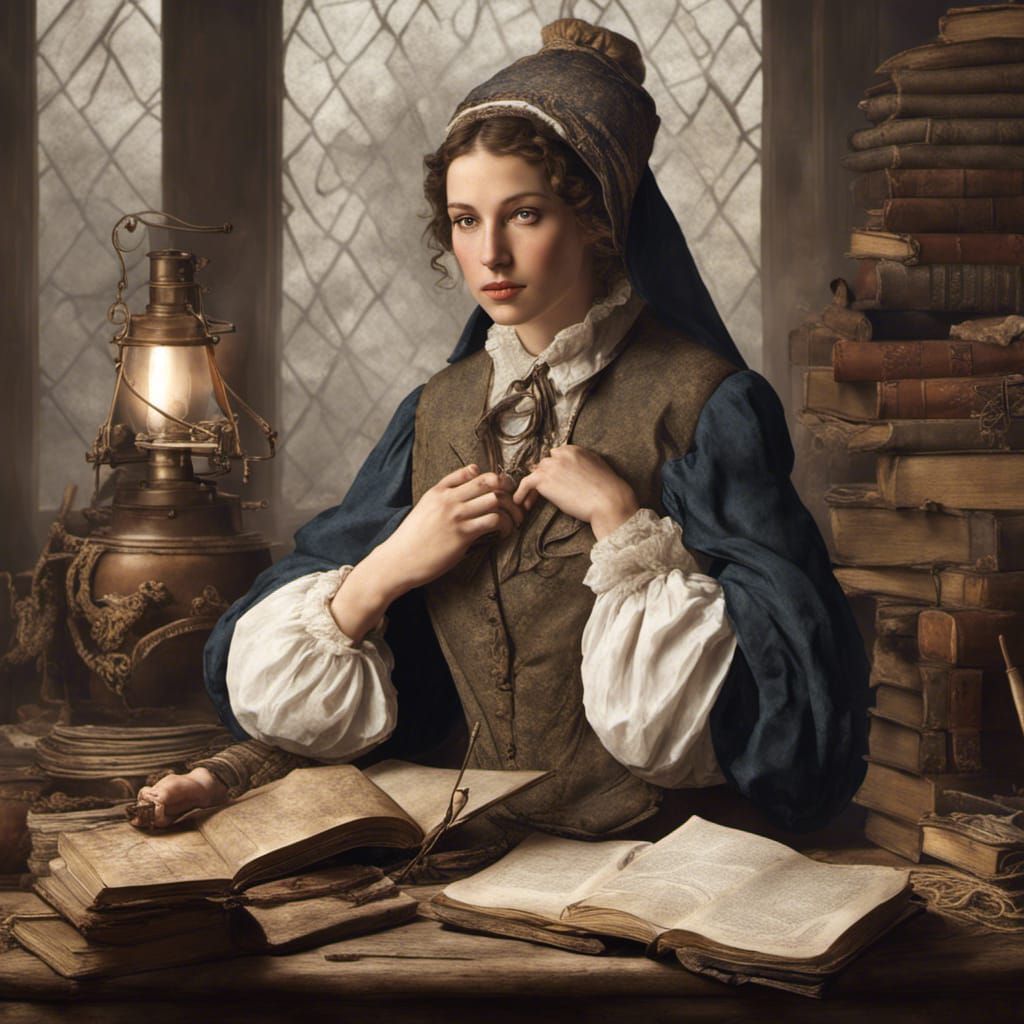 Gunpowder Age: Beautiful American Female Scholar