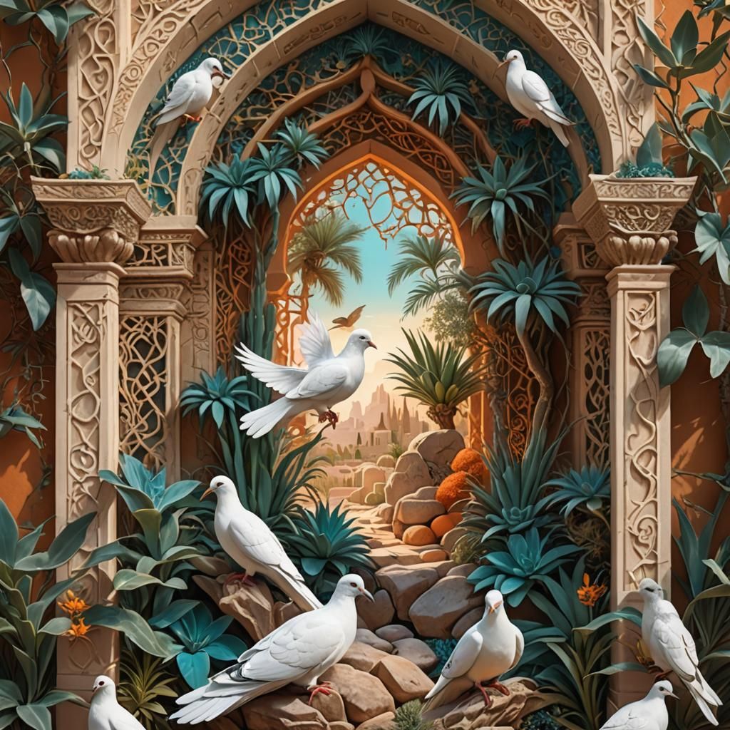 Whispers in the Golden Oasis