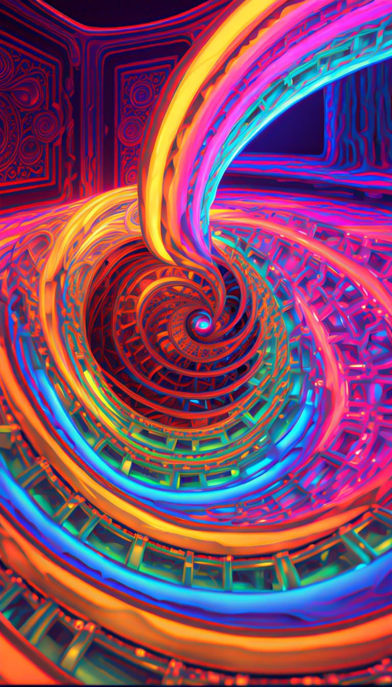 Stimulating the Brain's Pleasure Centers in Vibrant, 3D Mast...